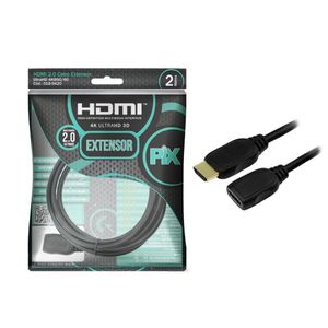 CABO EXTENSOR HDMI 2.0 2M PIX
