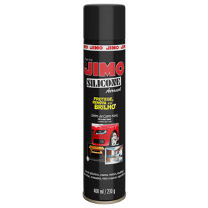 SILICONE AEROSSOL 400ML CARRO NOVO JIMO